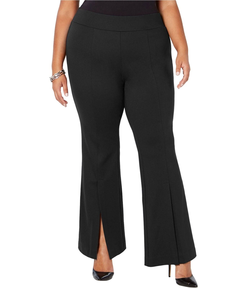 INC Womens Plus Size Slit Front Casual Trouser Pants, Size 24W